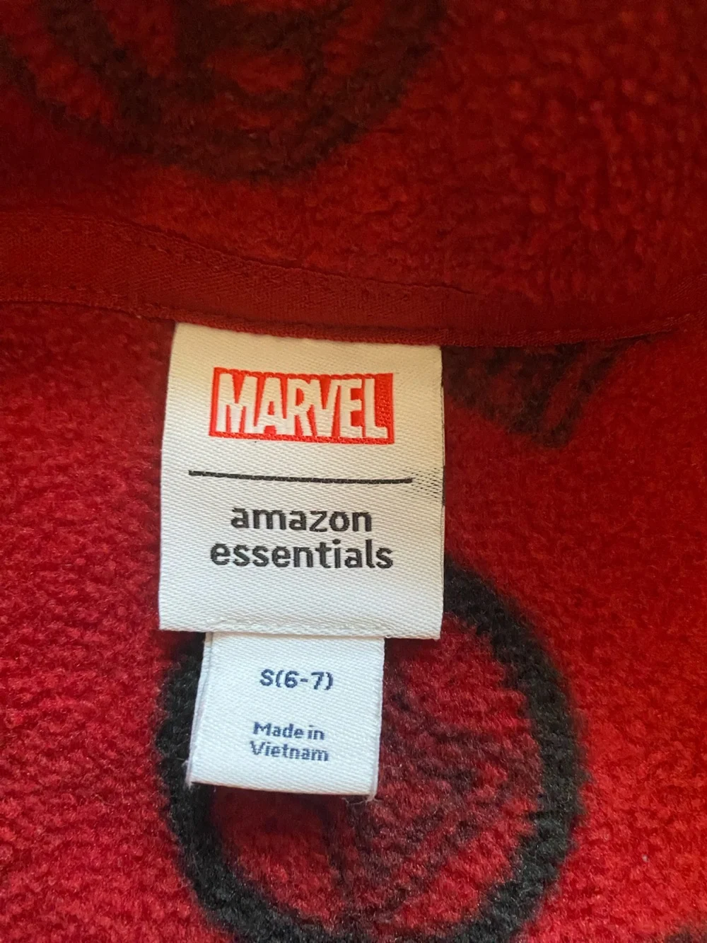 Marvel Boys Sweater Red